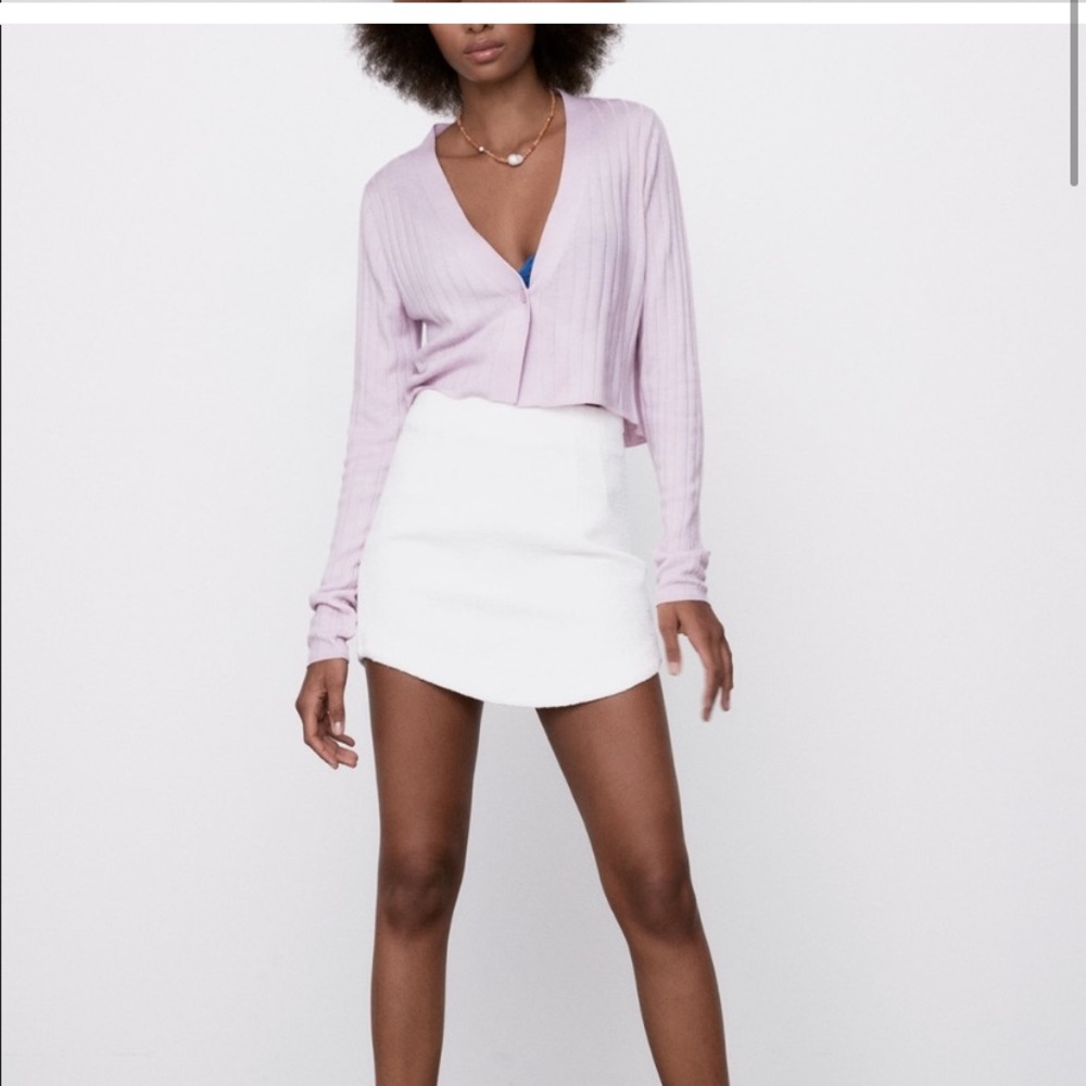 Zara cropped cardigan